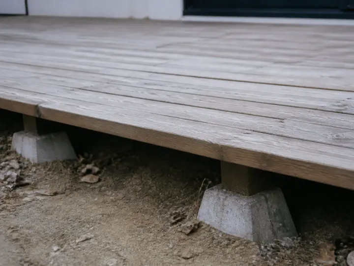Comment faire une terrasse en bois sur plots, étape par étape ?