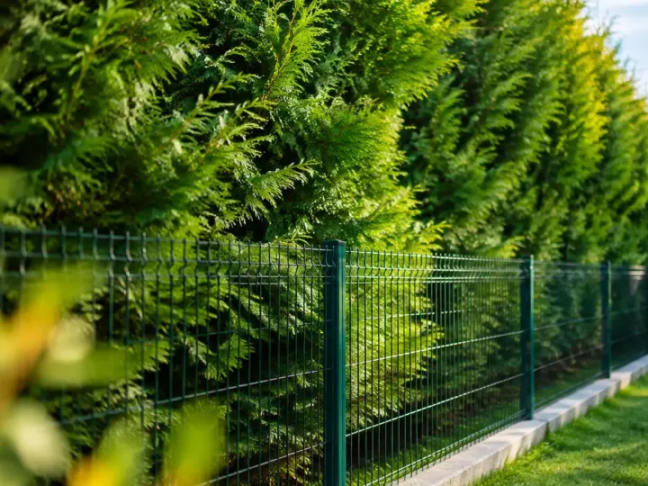 Une haie trop haute en limite de propriété, la distance et la hauteur que la règle tolère entre voisins