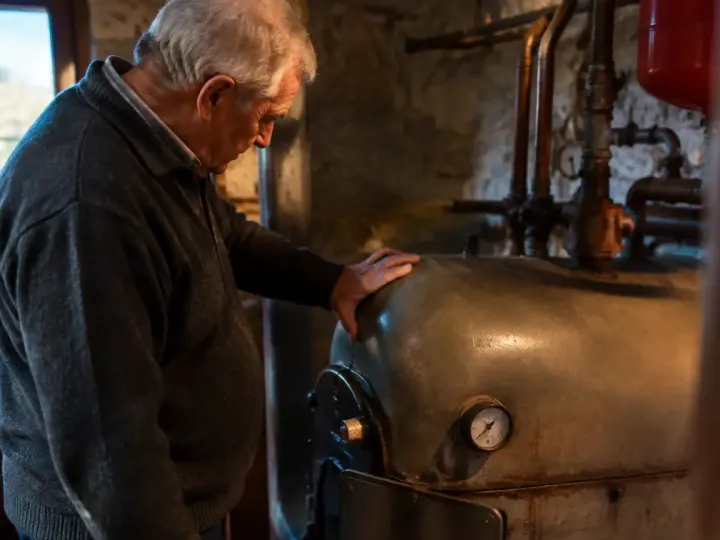 À 70 ans, Rémy garde sa chaudière au fioul, car amortir une pompe à chaleur lui prendrait vingt ans