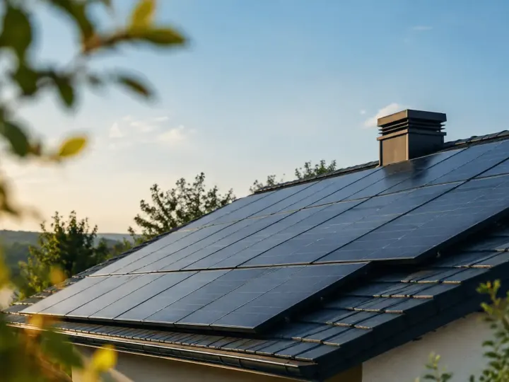 Panneaux solaires sur le toit, revendre le surplus ou consommer soi-même, ce qui change la facture